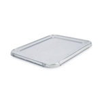 10.5x12.81 Aluminum Steam Table Pan Lids, Half-Size, 290 Gauge, 0.63" Deep, 100/cs