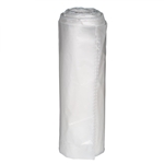 40x46 Right Choice LDPE 40/45-Gal Can Liner Roll, Clear, 0.9 mil, 100/cs
