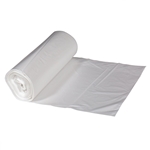 33x44 Right Choice HDPE Coreless, Natural, 16 mic, Can Liners, 250/CS