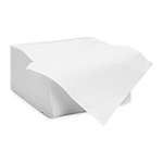 9x9 Empress Elite Beverage Napkin, White, 1-ply 4000/cs