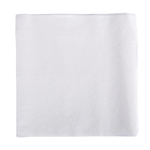 9x9 Right Choice Beverage Napkin 1-Ply, White, 4000/cs