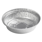 7 Inch Round Foil Pans, 7.28x7.28x1.57 Empress, 500/cs