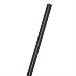 Empress Earth 7.75" Black Jumbo Paper Straws Wrapped 2000/cs