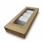 8x4x18 Clear Bags, 250/cs