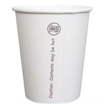 8oz Paper Double Wall Hot Cup, White Prime Source 500/cs