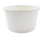 12oz Paper Food Container Cups White 500/cs