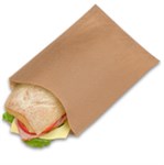 6.5x1x8 Eco-Pak Sandwich Bag, Kraft/Natural, 2000/cs