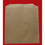Fischer Plain Grease Resistant Sandwich Bag 6x0.75x6.5 Natural Kraft 1000/cs