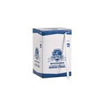 7.75" Empress Jumbo Straw Paper Wrapped Clear 500/box