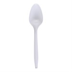 Mediumweight Empress Teaspoon Polypro White Wrapped Dense Pack 1000 / cs
