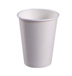 12 oz Paper Hot Cup White Empress 1000/cs