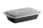 30oz Rectangular Food Containers, 150/cs
