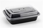 5x7 18oz Rectangular Food Containers with Lids, Combo Pack, 150/cs