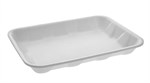 #4D 9.5x7x1.25 Foam Tray, White, 500/cs