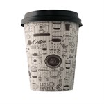 Empress Paper Hot Cup 8oz Stock Good Day Print 20 / 50 cs