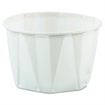 Paper Treated Souffle Cup, White, 2 oz 20/250
