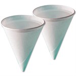 4.5 Oz White Paper Cone Water Cup 25/200