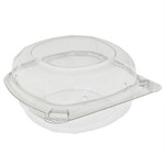EarthChoice HLC-RPET 1 Compartment Deli Container, Clear, 5 3/125