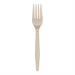 Empress Heavy Weight Fork Polystyrene Champagne Dense Pack 1000 / cs