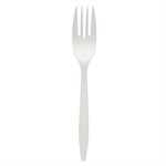 6" Mediumweight Prime Source Polypropylene Fork, White 1000/cs