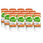 Botanical Disinfecting Wipes, 8 x 7, Lemongrass Citrus, White, 35 Count, 12/Carton