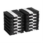 Dixie Smartstock Polystyrene Fork, Black, Heavy Weight 24/40