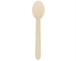 Hoffmaster Earth Wise Wood Spoons 6" 1000 / cs