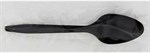 Mediumweight Prime Source Polypropylene Soup Spoon, Black, 1/CS/1000