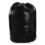 Total Recycled Content Plastic Trash Bags, 60 gal, 1.5 mil, 38" x 60", Black/Brown, 100/Carton