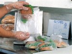 Elkay Plastics Saddle Pack Flip Top Sandwich Bag Clear 10"" X 8"" + 1"" 0.5 Mil 10 / 200 cs