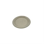 Empress Earth Heavy Weight Plate 7"" Natural White Bagasse PFAS Free 8 / 125 cs