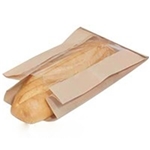 PINCH BTTM DBL PANEL BG W/WINDOW 5X1.75X9 KFT GRSPRF 500/cs